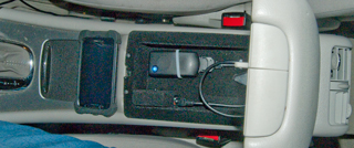 C230 Console
                  Mounted Bluetooth Dongle