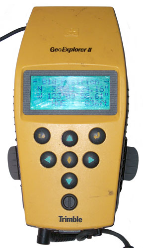 Trimble GeoExplorer II GPS GIS
                handheld receiver
