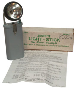 Justrite Light-Stick
                  Flashlight No. 21054