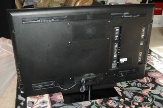Sony
                      KDL-46NX711 3D HD TV back side