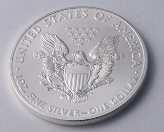 U.S. Silver
                  ( 1 oz) Dollar Back