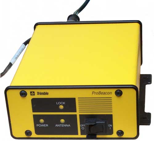 Trimble ProBeacon Low Frequency GPS
                Differential Correction Receiver "Locked"