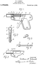 1178269
                      Liquid-throwing gun, William F Schmidt, Moyer-Shaw
                      Mfg Co, 1916-04-04