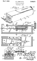 2428671
                      Vibration apparatus, Earle L Kent, Robert C
                      Treseder, CG Conn Ltd, 1947-10-07