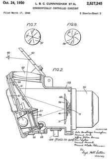 2527245
                              Gyroscopically controlled gunsight, Ford
                              Howard, Barnes Jeffery Walton, Sykes Ben,
                              Hancock Maurice, Robinson Bernard Wheeler,
                              Limited Barclays Bank, Ferranti PLC,
                              Filed: 1944-03-17, Pub: 1950-10-24 -