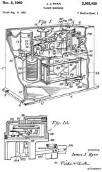2959459 Flight
                      recorder, James J Ryan, App: 1953-08-04, Pub:
                      1960-11-08