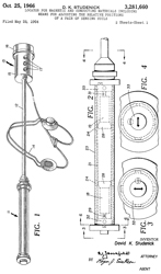 3281660 Locator
                      for magnetic and conducting materials including
                      means for adjusting the relative positions of a
                      pair of sensing coils, David K Studenick,
                      1966-10-25