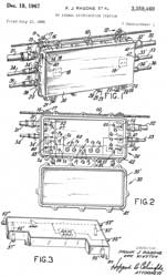 3359460 RF
                        signal distribution station, Frank J Ragone,
                        Winston Eric, Jerrold Electronics
                        Corp,1967-12-19, - Cable TV Line Amplifier &
                        Splitter