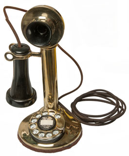 Western Electric
                  Candlestick Dial Telephone