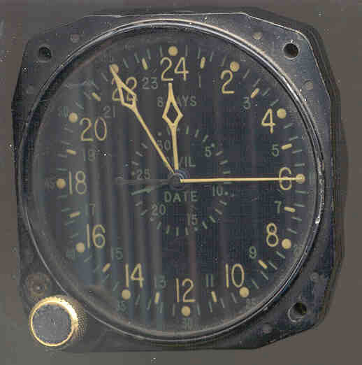 Waltham 8-Day
        Aircraft Clock