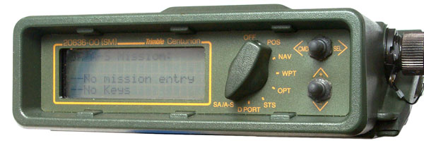 Trimble Centurion
        p/n 18154-00 Model:20636-00[SM] GPS Receiver