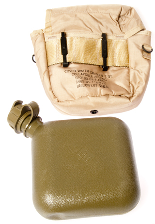 2 Quart
                  Military Canteen Collapsible ALICE8465-01-118-8173 can
                  Canteen Cover 8465-01-1?8-8175