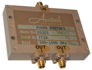 Aertech M3201
                Power Divider