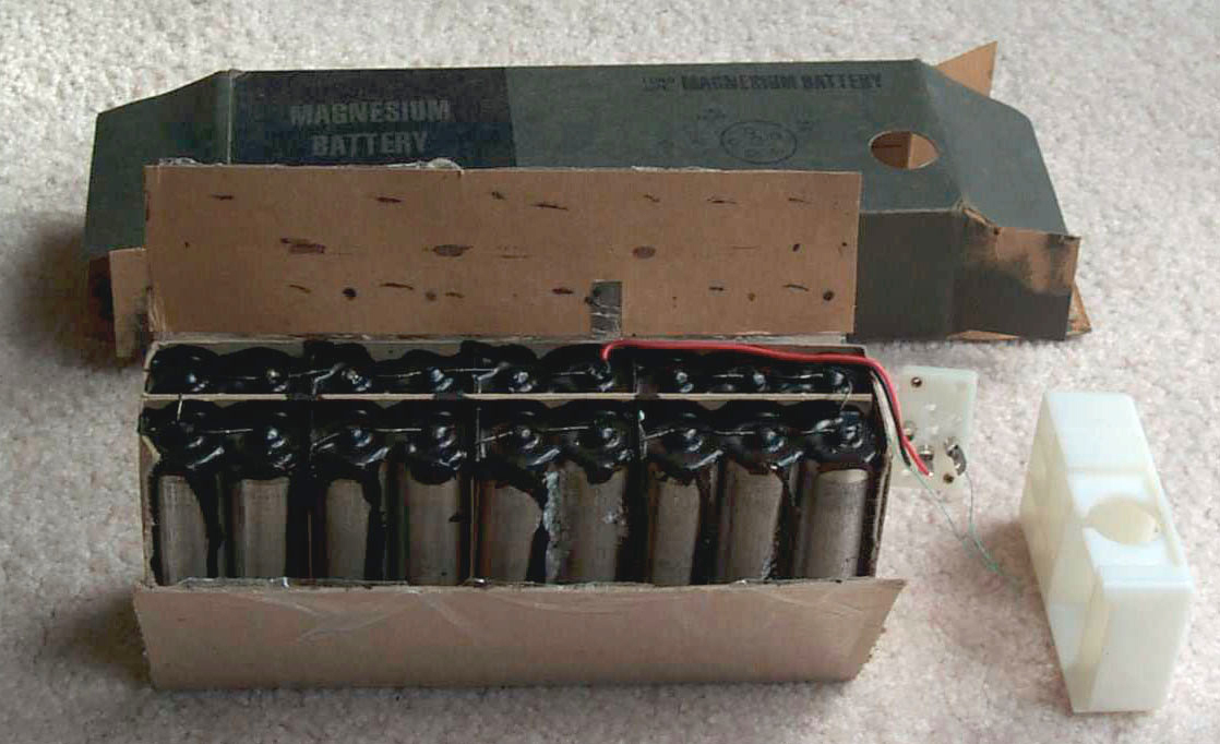 skrubbe Sammensætning konvertering PRC-25 & PRC-77 Batteries