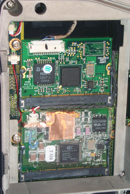 CF-28S Toughbook
        mini PCI slots under HDD
