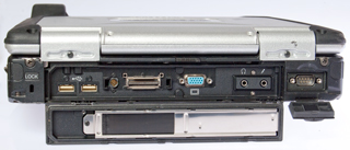 Panasonic CF-30
                    Toughbook Laptop Computer Back Closed