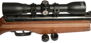 CenterPoint
                    Rim Rifle Scope 4x32mm with 3/8" Dovetail
                    Rings