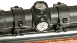 CenterPoint
                    Rim Rifle Scope 4x32mm with 3/8" Dovetail
                    Rings