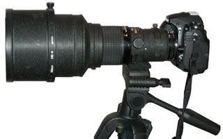 Nikon 300mm
                    Mmode f/2.8 ED AI-S Lens on D300s