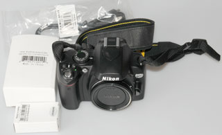 Nikon D60 Digital
                  SLR Camera Body Only