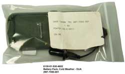 old Weather
                          Battery Pack 987-7050-001 NSN:
                          6130-01-530-4652