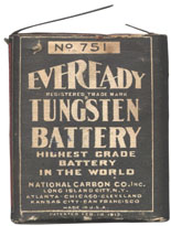 Eveready No. 751
                  Pocket Flash Light Battery