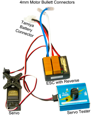 ESC Tester
                    Servo