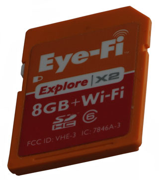 Eye-Fi Explore X2 8
                      GB+W-iFi Camera SD Card