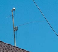 Motorola Timing GPS antenna & McKay Dymec DA100 active HF whip