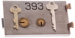 Guardian 03-877 Safe Deposit Box Lever Lock