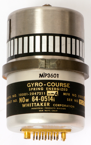 Mk 44
                  Torpedo Gyroscope Mfr No. 518705-1