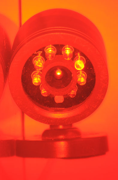 View through Optical System
                Detector