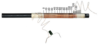 131 Turns
                    Loose Spaced Loop WWVB 60 kHz