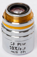Nikon CF Plan
                    10x/0.30 ∞ / 0 EPI Microscope objective