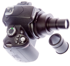 Camera in
                  Microscope Eyepiece Tube