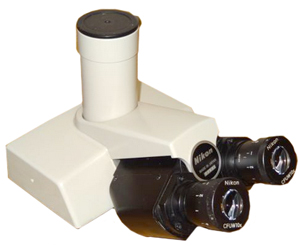 Nikon Ultra Wide (UW) Binocular microscope
                  head
