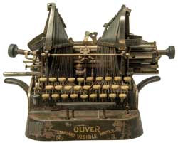 Oliver Typewriter Co No. 3 Bat Wing