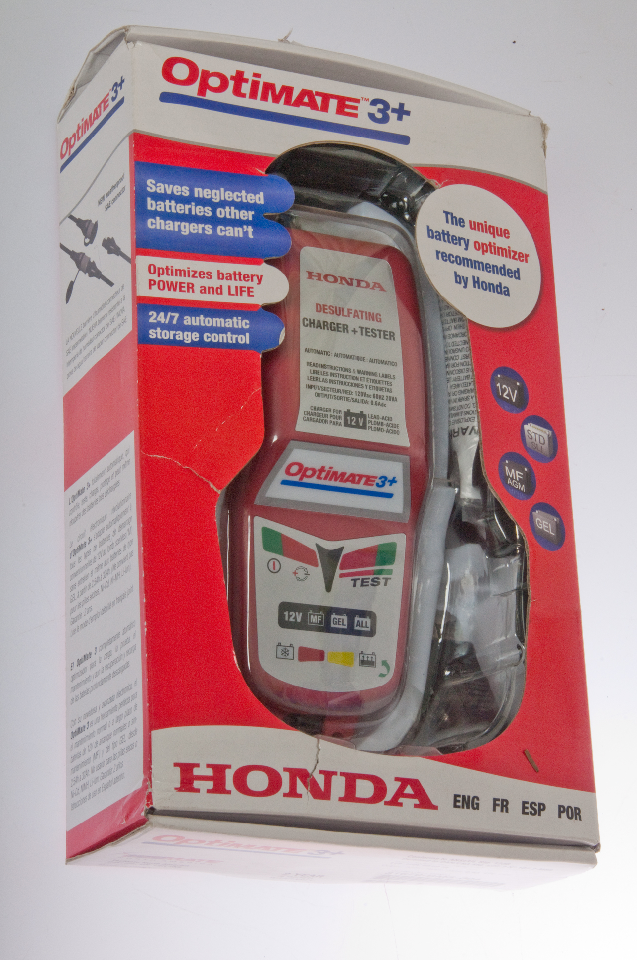 Honda optimate 3 battery charger