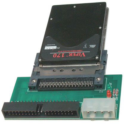 PCMCIA (PC Card)
                to IDE adapter