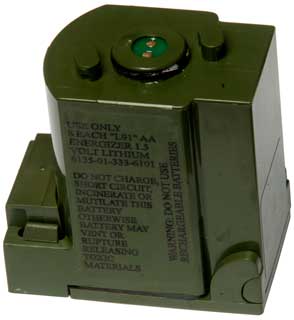PRC-112D AA
                  Battery Adapter