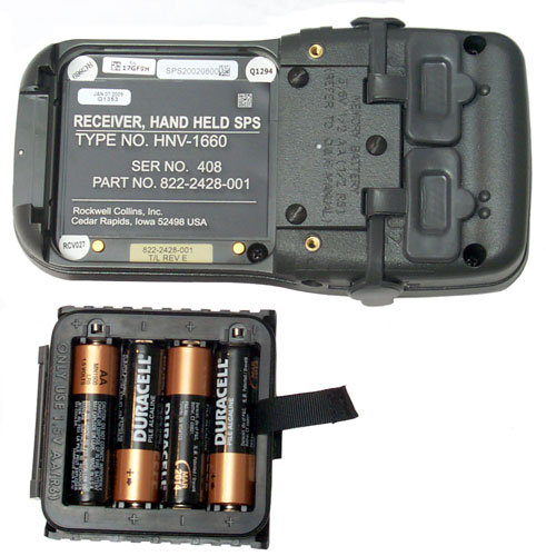 Polaris (DAGR) Primary Main four AA Batteries