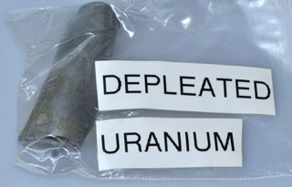 Depleted Uranium sample