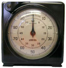 Standard Electric Time Co. S-1 Stop Clock
