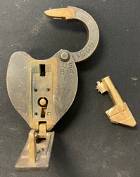 Slaymaker
                    Bureau of Industrial Alcohol (B.I.A.) Seal Padlock