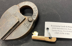 Slaymaker
                    Bureau of Industrial Alcohol (B.I.A.) Seal Padlock