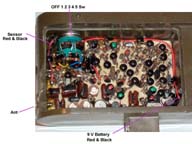TRC-3 Seismic Detector
            Set Cover Removed to show PCB