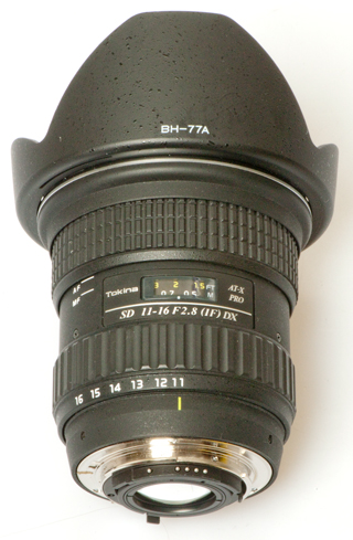 Tokina 11 - 16 mm Lens for Nikon