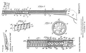 1111202 Silencer Construction for Firearms,
                  Walter E Westfall, 1914-09-22