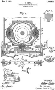 1440822
                        Gyroscope steering mechanism, Dieter William,
                        Vittlea Dev Corp, 1923-01-02