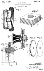 1583416
                      Vibration-responsive apparatus, Charles R Moore,
                      Western Electric, 1926-05-04, - WE-396A